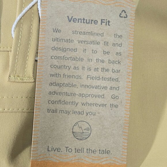 NWT TAHOE RIVER OUTFITTERS (TRO) PRAIRIE SAND WICKING WALKING SHORTS SIZE 36 - Picture 10 of 12